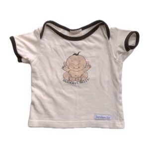 Organic Cotton Bamboo T-shirt | Buddha Belly | 6-12 Months